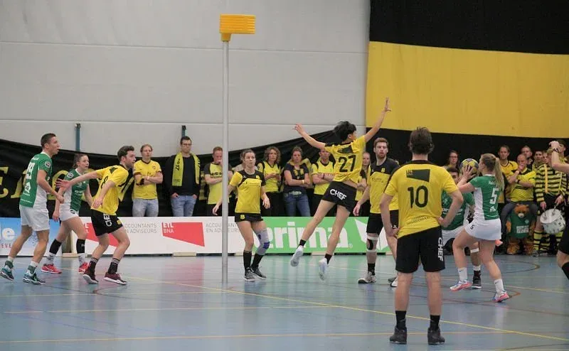 Verslag en foto's derde play-downwedstrijd 1 Dalto/Klaverblad Verzekeringen - DVO/Accountor, play-off 3