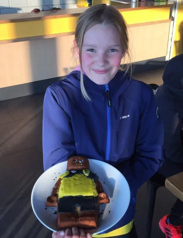 Marloes met de ampioenstaart voor Dalto D3