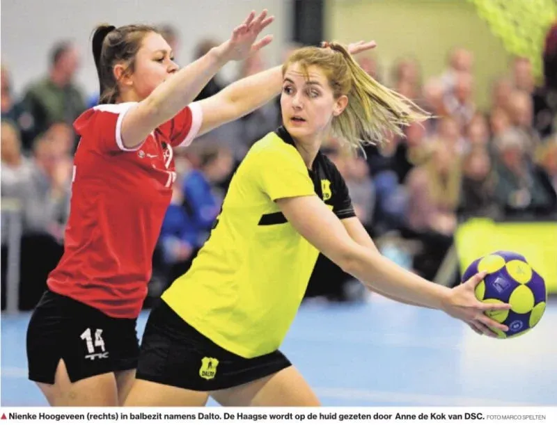 In het AD: Heerlijk gevecht om de punten 3 20191125 AD, Dalto-DSC (Nienke)
