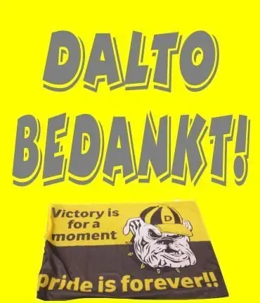 Dalto BEDANKT!