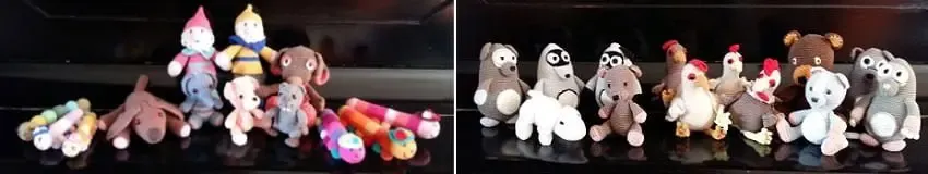 Actie Clubhuis 1 Handgehaakte knuffels