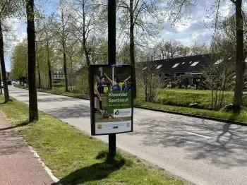 Reclamebord Klaverblad - Dalto Instuif