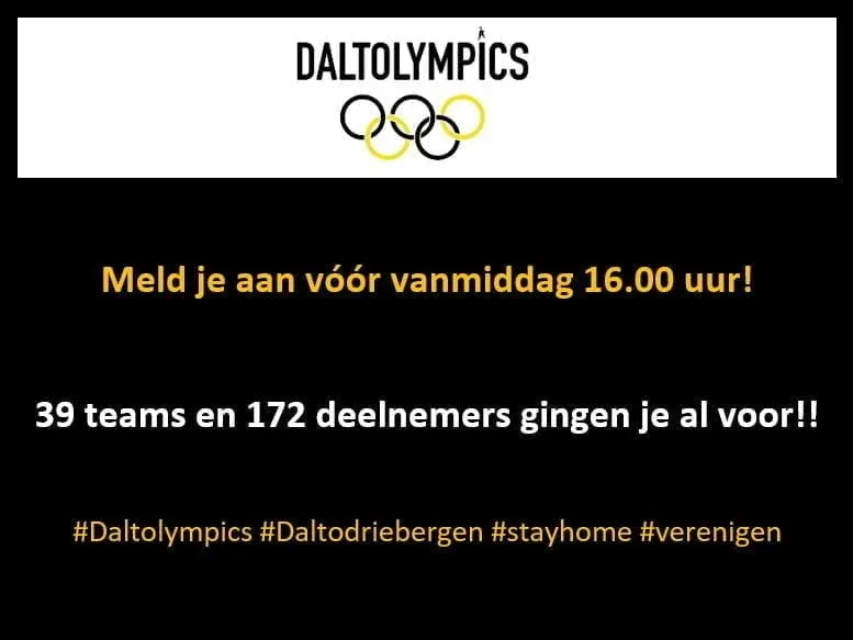 #Daltolympics - Update 60 37 Update 3