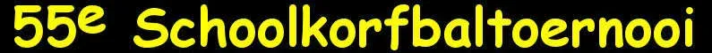 Banner 55e Schoolkorfbaltoernooi Dalto
