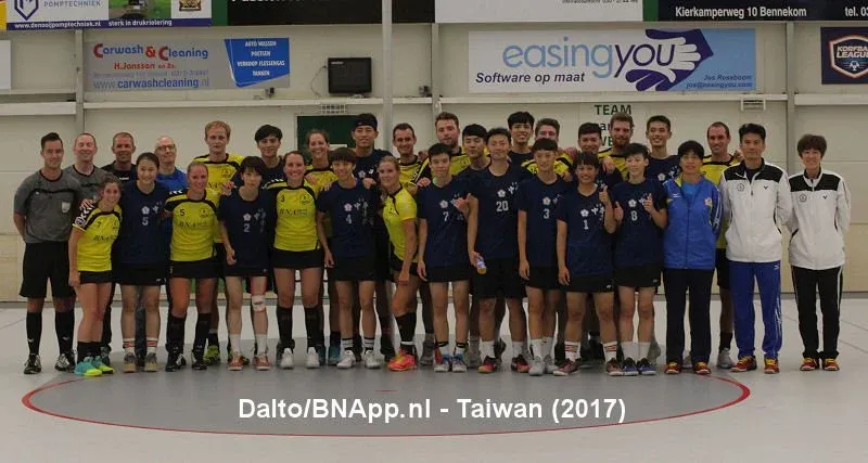 Oefenduel Dalto - Taiwan