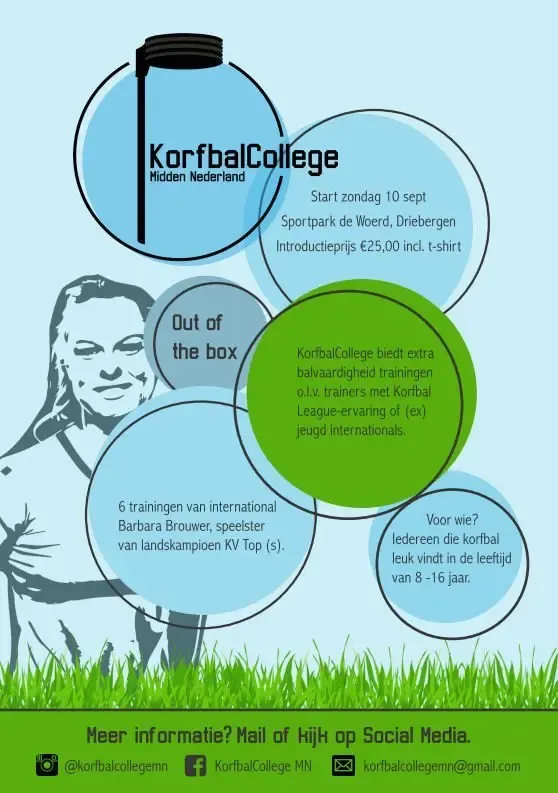 KorfbalCollege Midden-Nederland van start 2 KorfbalCollege Midden-Nederland
