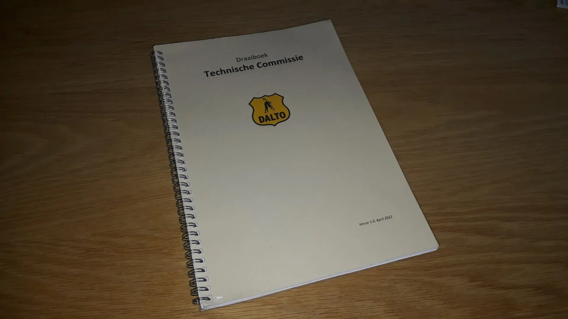 Draaiboek Technische Commissie