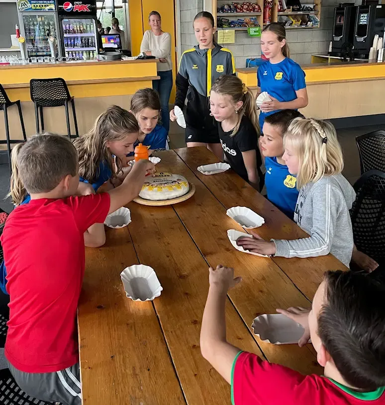 Dalto E2 kampioenstaart - Dalto/Klaverblad Verzekeringen - Korfbal - Driebergen