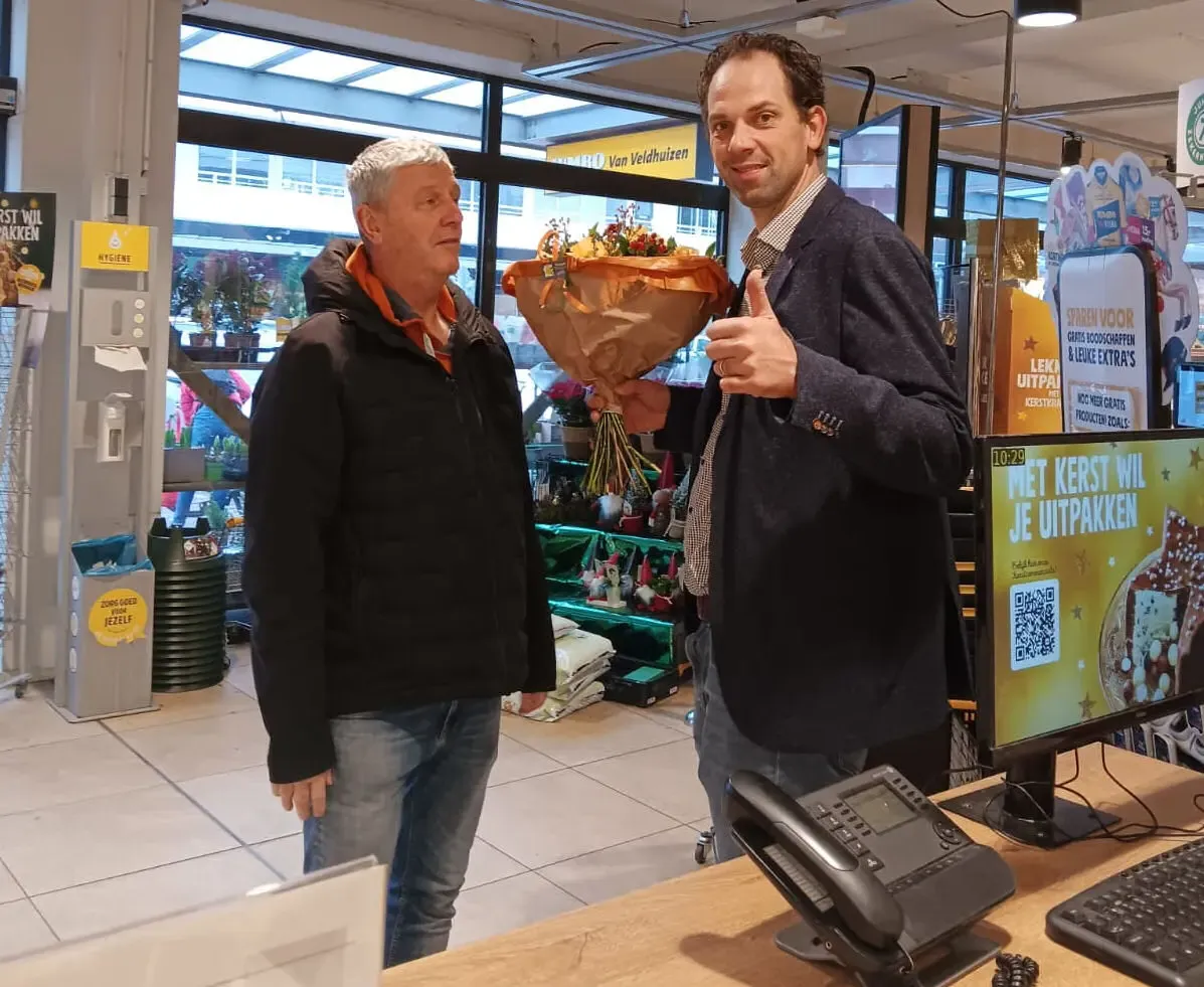 20231216 Sponsor Jumbo Patrick van Veldhuizen - Dalto/Klaverblad Verzekeringen - Korfbal - Driebergen