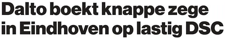 20241118 AD DSC koptekst - Dalto/Klaverblad Verzekeringen - Korfbal - Driebergen